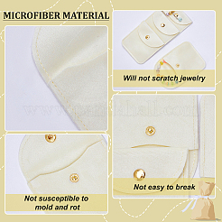 Velvet Jewelry Flap Pouches&nbsp;TP-WH0007-12G-01