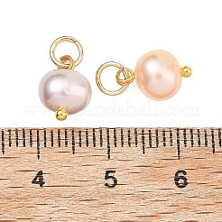 Natural Cultured Freshwater Pearl Pendants&nbsp;PALLOY-JF05587-01
