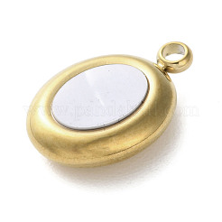 304 Stainless Steel Acrylic Pendants&nbsp;LS-STAS-M091-02E-G