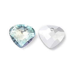 Electroplated Glass Pendants&nbsp;EGLA-M029-02-02