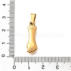 201 Stainless Steel Pendants&nbsp;STAS-Q344-05B-G