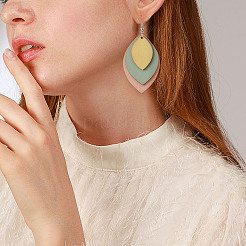 DIY Unfinished Wooden Pendant Earring Making Kits&nbsp;DIY-YS0001-16