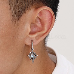 Stainless Steel Hoop Earrings&nbsp;PW-WG7D364-01