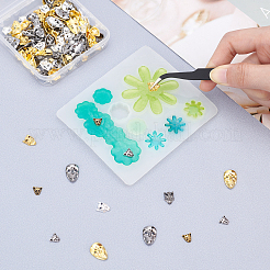 112 Pcs Alloy Cabochons&nbsp;MRMJ-OC0001-57