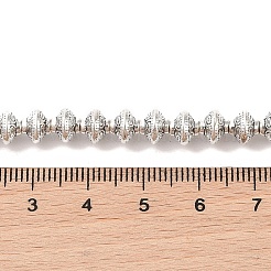 Tibetan Style Bicone Alloy Bead Strands&nbsp;X-TIBEB-O007-14-RS