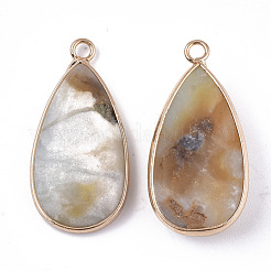 Natural Amazonite Pendants&nbsp;G-S344-51F