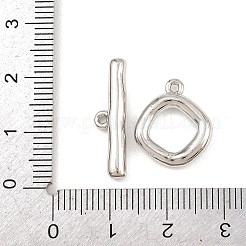 Brass Toggle Clasps&nbsp;KK-G548-41P-02