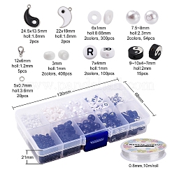 DIY Yin Yang Theme Jewelry Set Making Kit&nbsp;DIY-YW0004-67