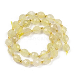 Natural Lemon Quartz(Heated) Beads Strands&nbsp;G-N342-149I-23