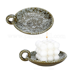 2Pcs Porcelain Candle Holders&nbsp;DJEW-PH0001-86B