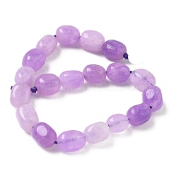 Dyed Natural Malaysia Jade Beads Strands&nbsp;G-P528-I10-01