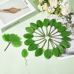 200Pcs Silk Cloth Artificial Leafs&nbsp;AJEW-CN0004-07A