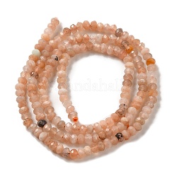 Natural Multi-Moonstone Beads Strands&nbsp;G-M426-A02-01