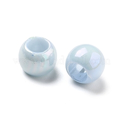 UV Plating Rainbow Iridescent Acrylic Beads&nbsp;LS-PACR-D300-01H
