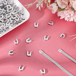 100Pcs Carbon Steel Fishbone Chain End Cap Cover&nbsp;FIND-GF0005-06