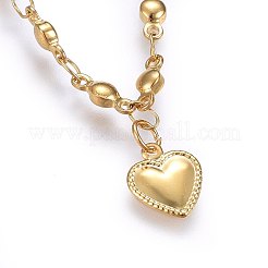 304 Stainless Steel Charm Bracelets&nbsp;BJEW-H579-13G