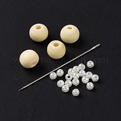 DIY Mushroom Pattern Embroidery Starter Kits&nbsp;DIY-L068-01E