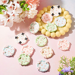 Resin Plate Miniature Ornaments&nbsp;DOLL-TAC0001-003A