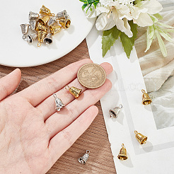 40Pcs 2 Colors Alloy Bell Charms&nbsp;FIND-GA0005-71