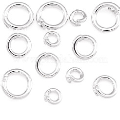12Pcs 3 Styles Brass Open Jump Rings&nbsp;KK-TA0008-82P