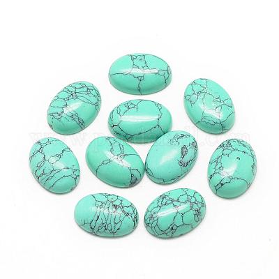 Synthetic Turquoise Cabochons&nbsp;G-R415-14x10-44-1