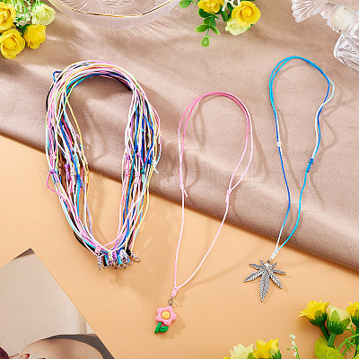 Nylon Thread Cord Necklaces Making&nbsp;NJEW-TAC0024-1