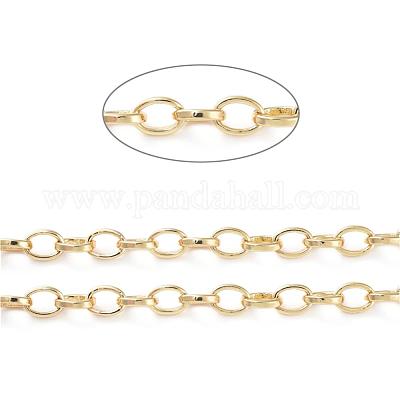 Brass Cable Chains&nbsp;CHC-G005-02G-1
