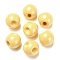 Opaque Acrylic Beads, Round Ball Bead, Suzumaru Beads, Top Drilled, Light Khaki, 19x19x19mm, Hole: 3mm