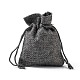 Burlap Packing Pouches Drawstring Bags&nbsp;ABAG-Q050-7x9-04-3