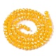 Electroplate Glass Beads Strands&nbsp;EGLA-A044-P4mm-B29-3