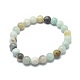Natural Amazonite Bead Stretch Bracelets&nbsp;BJEW-K212-C-007-2