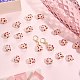 20Pcs Handmade Foil Lampwork Bumpy Beads&nbsp;FOIL-SZ0001-01-5
