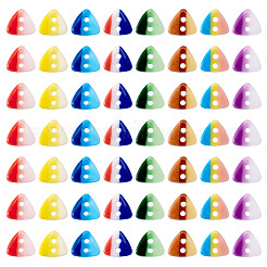 80Pcs 2-Hole Porcelain Buttons&nbsp;PORC-PJ0001-02A