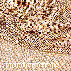 Aluminum Rhinestone Mesh Wrap Roll&nbsp;DIY-WH0588-42