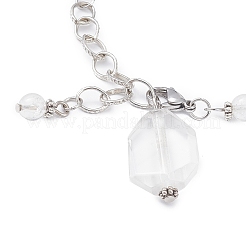 Natural & Synthetic Gemstone Chakra Pointed Dowsing Pendulums&nbsp;PALLOY-JF02089