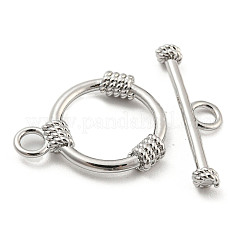 Brass Toggle Clasps&nbsp;KK-A223-30P