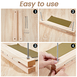 Wooden Book Press Tools&nbsp;DIY-GF0014-13