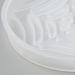 Halloween DIY Spider Web Pendant Silicone Molds&nbsp;X-DIY-P006-36