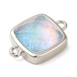 Synthetic Opal Connector Charms&nbsp;KK-S370-04P