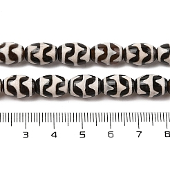 Tibetan Style dZi Agate Beads Strands&nbsp;G-N344-02C
