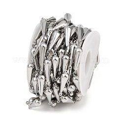 304 Stainless Steel Teardrop Link Chains&nbsp;CHS-P023-03P