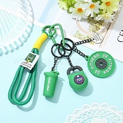 8Pcs 8 Styles Alloy Pendant Decorations&nbsp;HJEW-YW00556-02