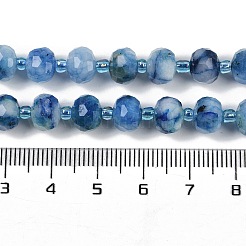Natural Dyed White Jade Beads Strands&nbsp;G-H057-A22-03