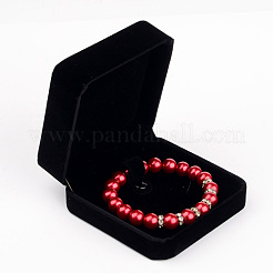 Square Velvet Bracelet Boxes&nbsp;X-BC099-1