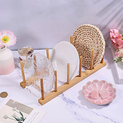 Bamboo Dish Holder&nbsp;ODIS-WH0086-183A