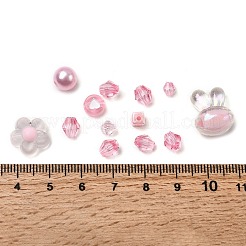 Opaque & Transparent Acrylic Beads&nbsp;SACR-XCP0001-06B