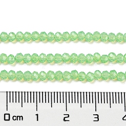 Baking Paint Transparent Glass Beads Strands&nbsp;DGLA-A034-J2mm-B09