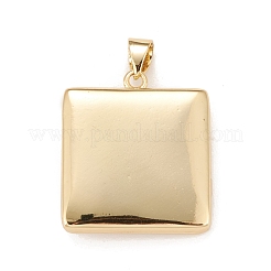 Brass Micro Pave Cubic Zirconia Locket Pendants&nbsp;KK-A161-50G