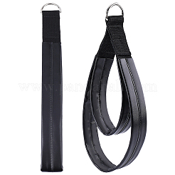 Nylon & PU Leather Double Loop Straps for Yoga&nbsp;AJEW-WH20020-581B