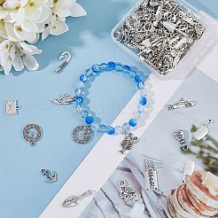 DIY Military Funs Collection Pendant Jewelry Making Finding Kit&nbsp;DIY-HY0001-43